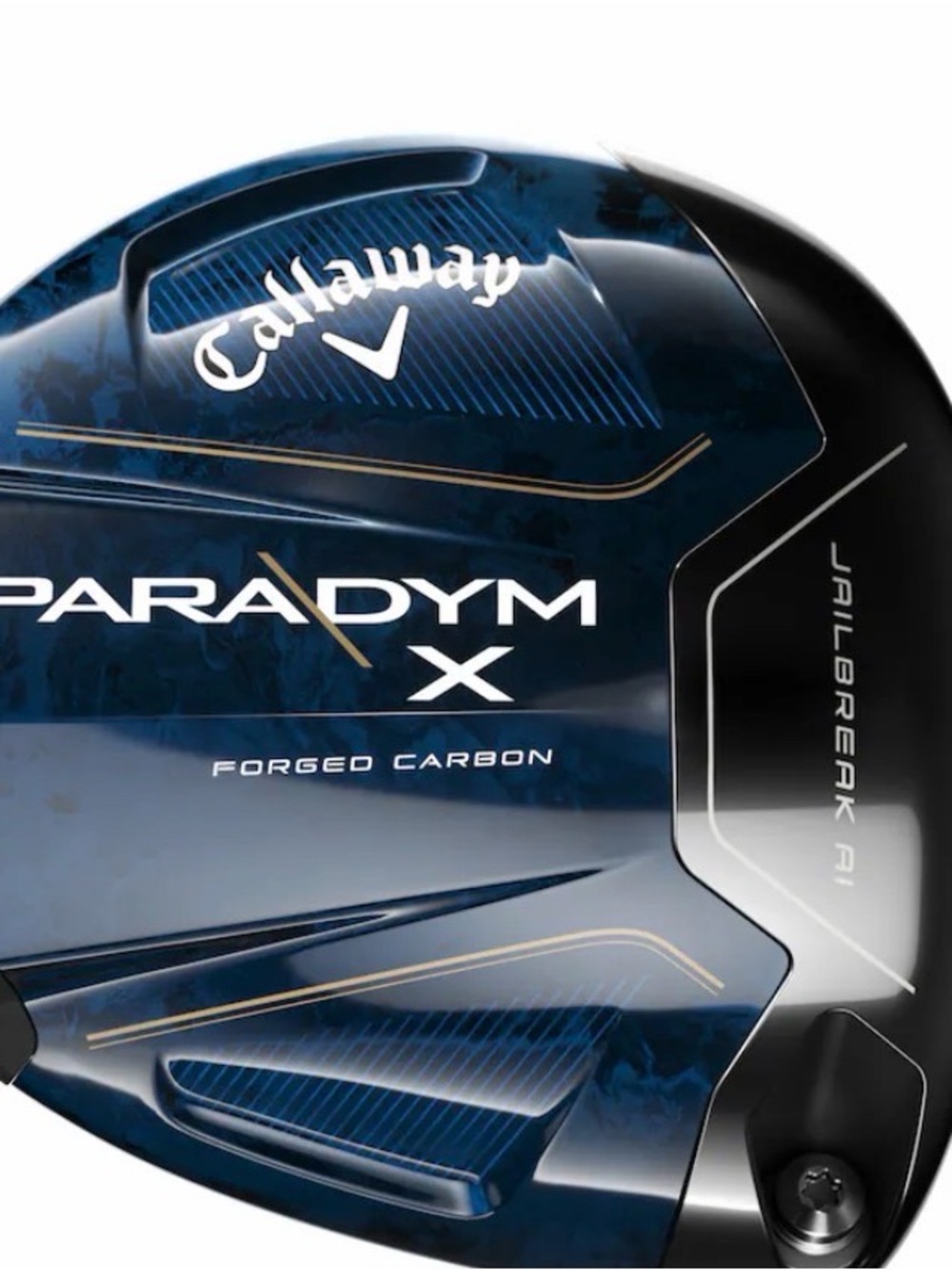 Callaway Paradym X Forged Carbon Driver - Blue & Black